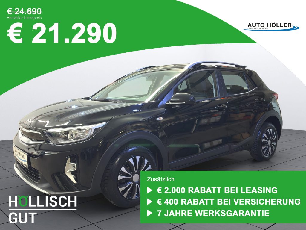 KIA Stonic 1,0 TGDI GPF ISG Silber